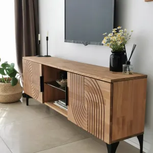 TV skrinka / Obývacia stena Lidya - Oak