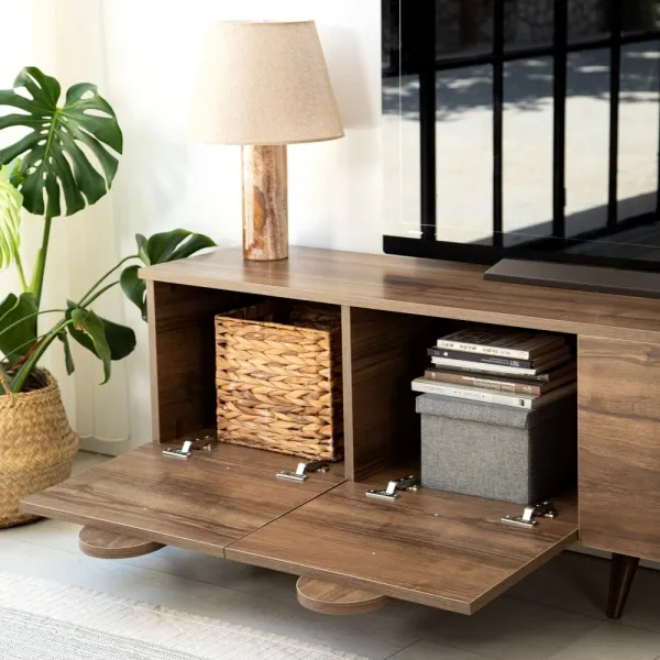 TV stolík New Line - Walnut v2