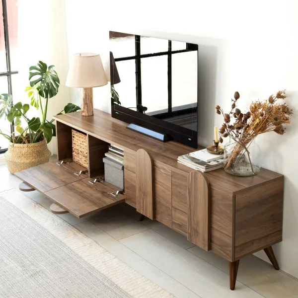 TV stolík New Line - Walnut v2