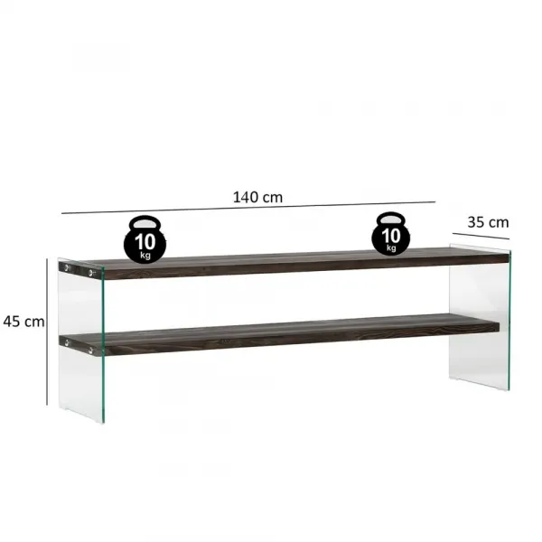TV stolík Aqua TV - Anthracite
