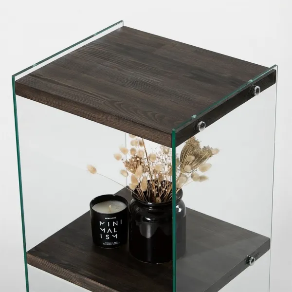 Knižnica Aqua 3 - Anthracite
