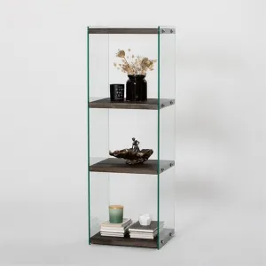 Knižnica Aqua 3 - Anthracite