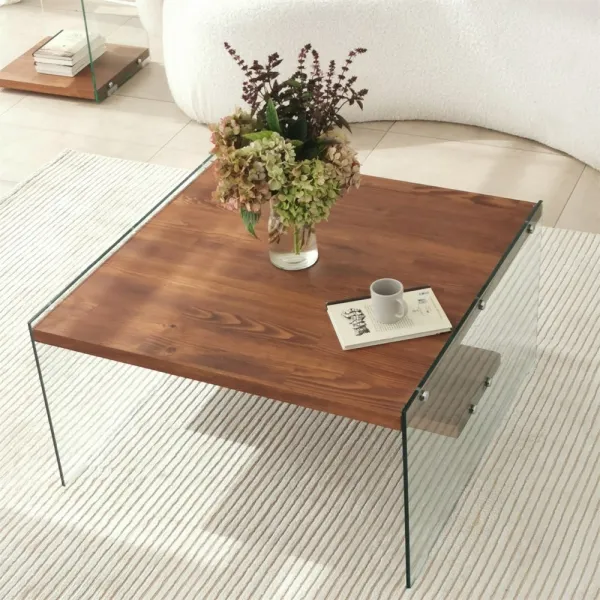 Konferenčný stolík Aqua - Chestnut