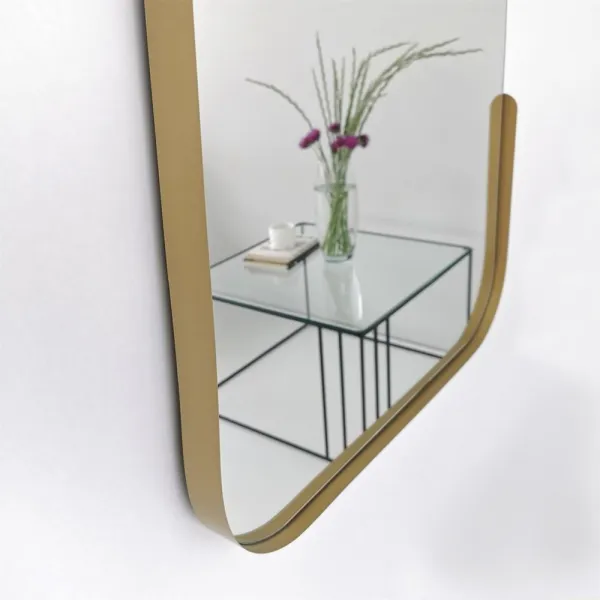 Zrkadlo Smooth - Gold