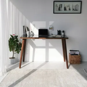 Písací stôl Cozy Çalışma Masası Ahşap Temperli Cam