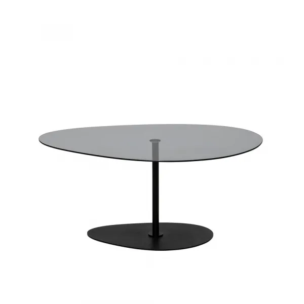 Konferenčný stolík Porto - Dark Grey, Black