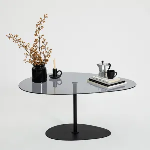 Konferenčný stolík Porto - Dark Grey, Black