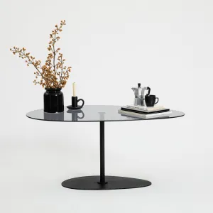 Konferenčný stolík Porto - Dark Grey, Black