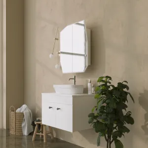Kúpeľňová skrinka Quartz Cabinet - White