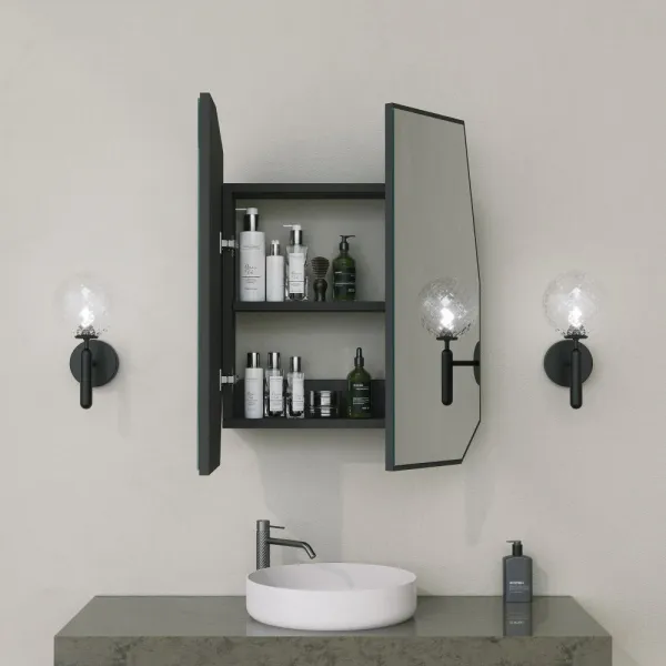 Kúpeľňová skrinka Quartz Cabinet - Black