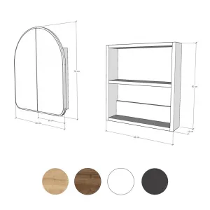 Kúpeľňová skrinka Hope Cabinet - White