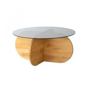 Konferenčný stolík Bubble Wood - Fume, Oak