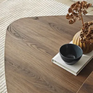 Súprava konferenčných stolíkov Ballare Set - Walnut