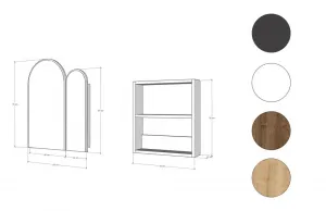 Kúpeľňová skrinka Classe Cabinet - Black