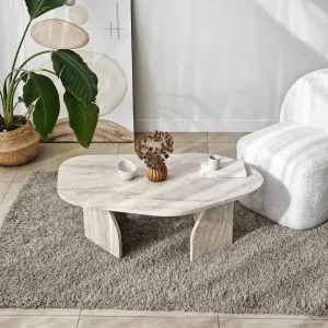 Konferenčný stolík Rock - Travertine