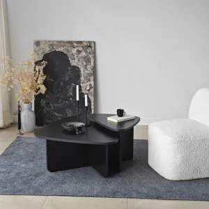 Súprava konferenčných stolíkov Ballare Set - Black