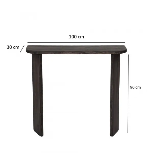Odkladací stolík Ikigai Anthracite
