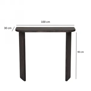 Odkladací stolík Ikigai Anthracite