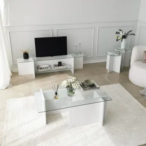 TV stolík Escape TV - White
