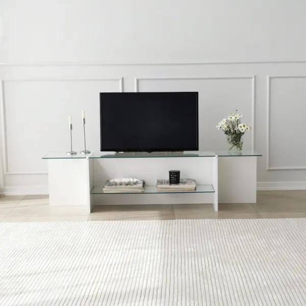TV stolík Escape TV - White