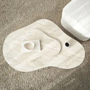 Konferenčný stolík Melted - Travertine