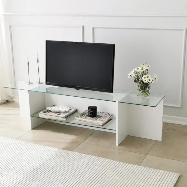 TV stolík Escape TV - White