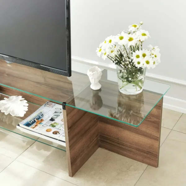 TV stolík Escape TV - Walnut