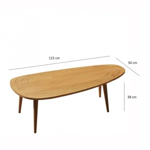 Konferenčný stolík Sweet - Teak