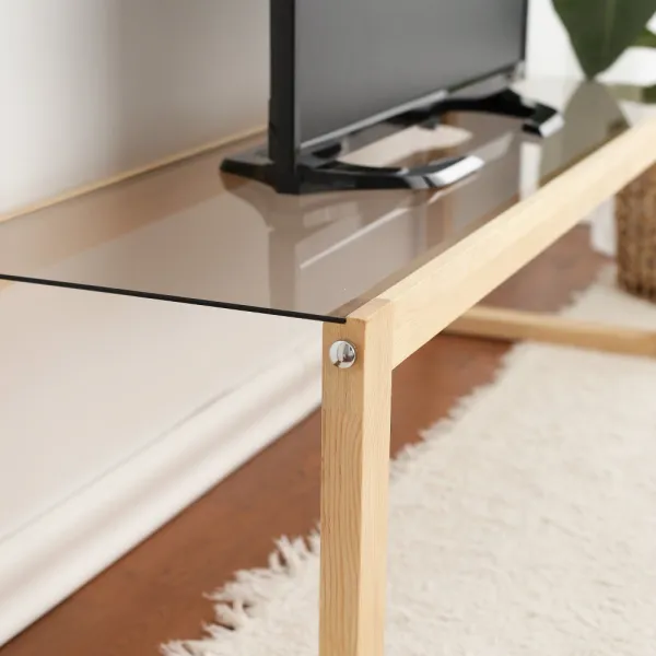 TV stolík Via - Natural