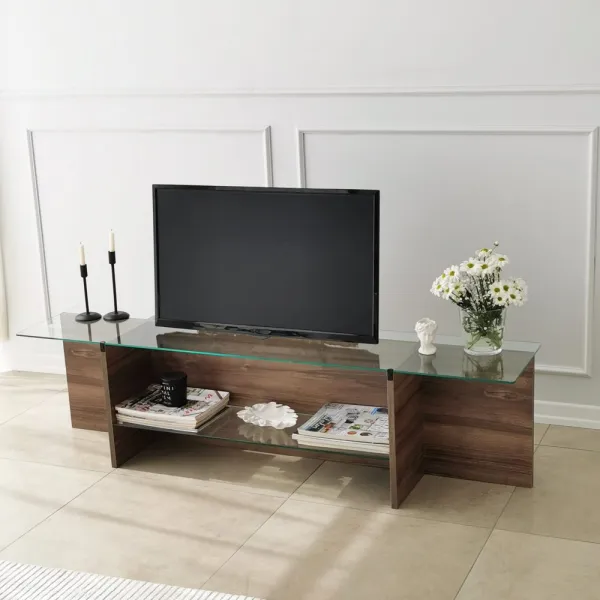 TV stolík Escape TV - Walnut