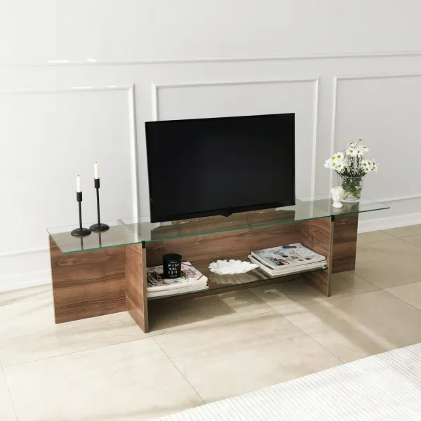 TV stolík Escape TV - Walnut