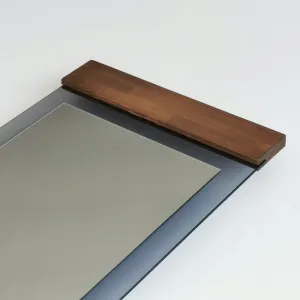 Stojace zrkadlo Murano - Walnut