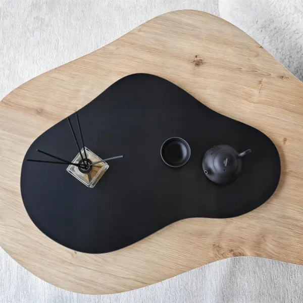 Konferenčný stolík Melted - Sapphire Oak, Black