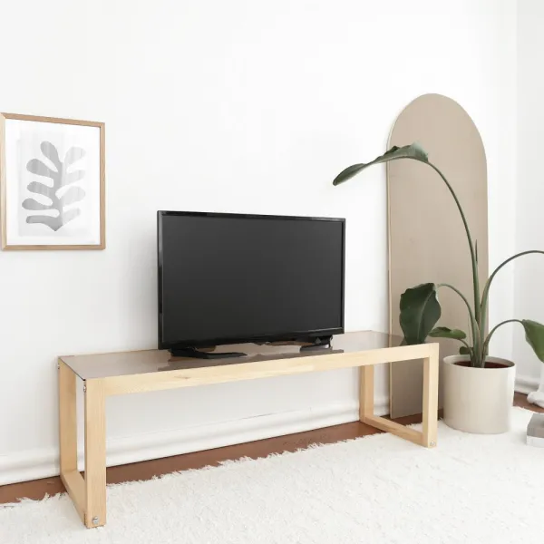 TV stolík Via - Natural