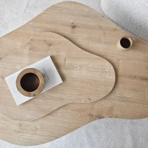 Konferenčný stolík Melted - Sapphire Oak