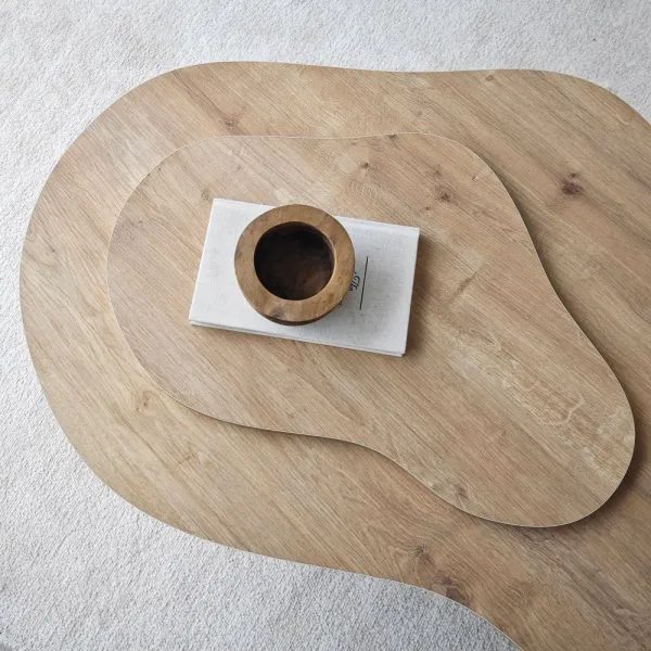 Konferenčný stolík Melted - Sapphire Oak