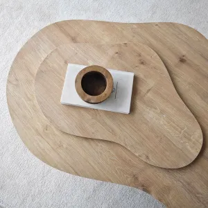 Konferenčný stolík Melted - Sapphire Oak