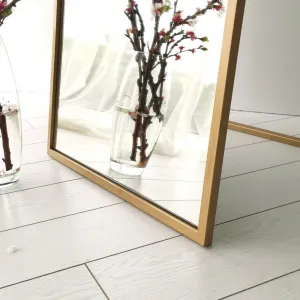 Stojace zrkadlo Cool - Gold