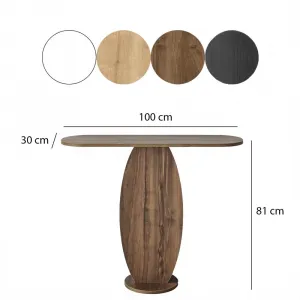 Komoda Ellittica - Walnut