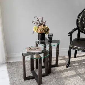 Príručný stolík / Odkladací stolík Amalfi - Anthracite
