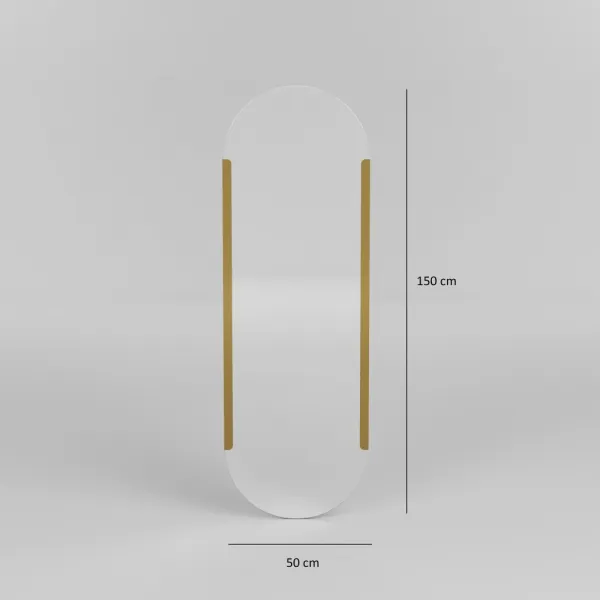 Zrkadlo Caprice - Gold