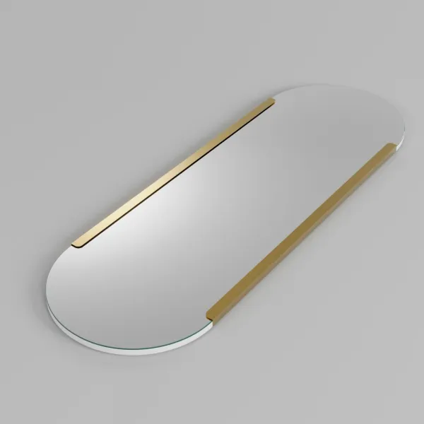 Zrkadlo Caprice - Gold