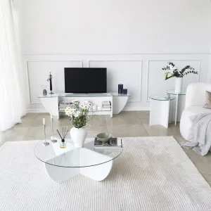 TV stolík Lily TV - White