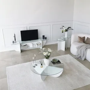 TV stolík Lily TV - White
