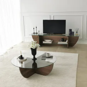 TV stolík Lily TV - Walnut