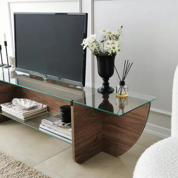 TV stolík Lily TV - Walnut