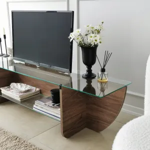TV stolík Lily TV - Walnut