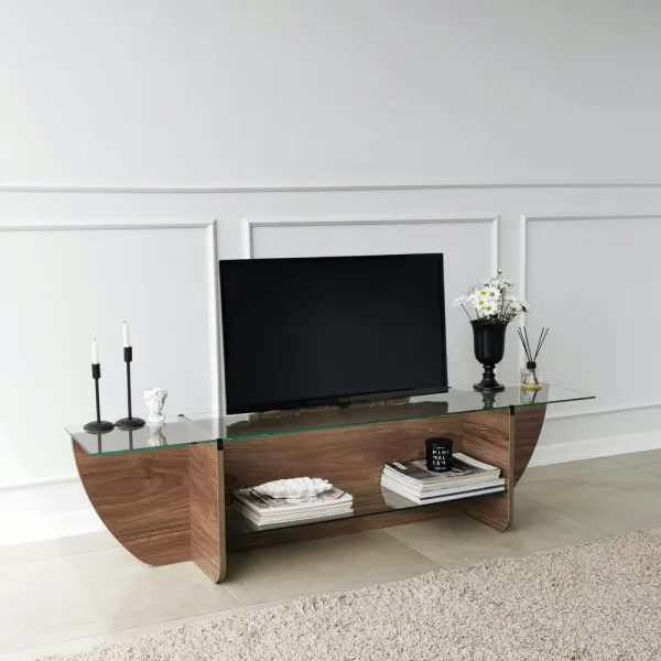 TV stolík Lily TV - Walnut