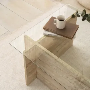 Nový konferenčný stolík Escape Travertine