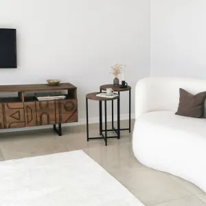 Konferenčný stolík Neta Set - Walnut
